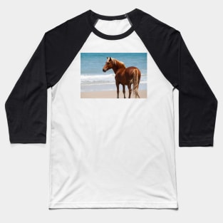 Wild Mustang Baseball T-Shirt